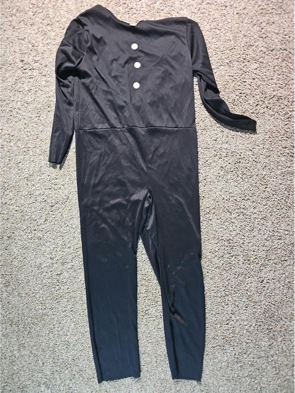 Rubies Boys L Black Jumpsuit